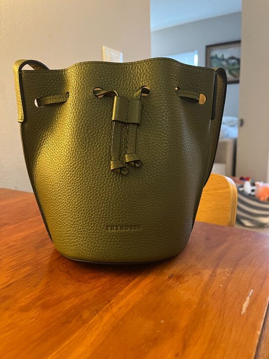 The Horse Olive Green Bucket Bag - Picture 1 of 3